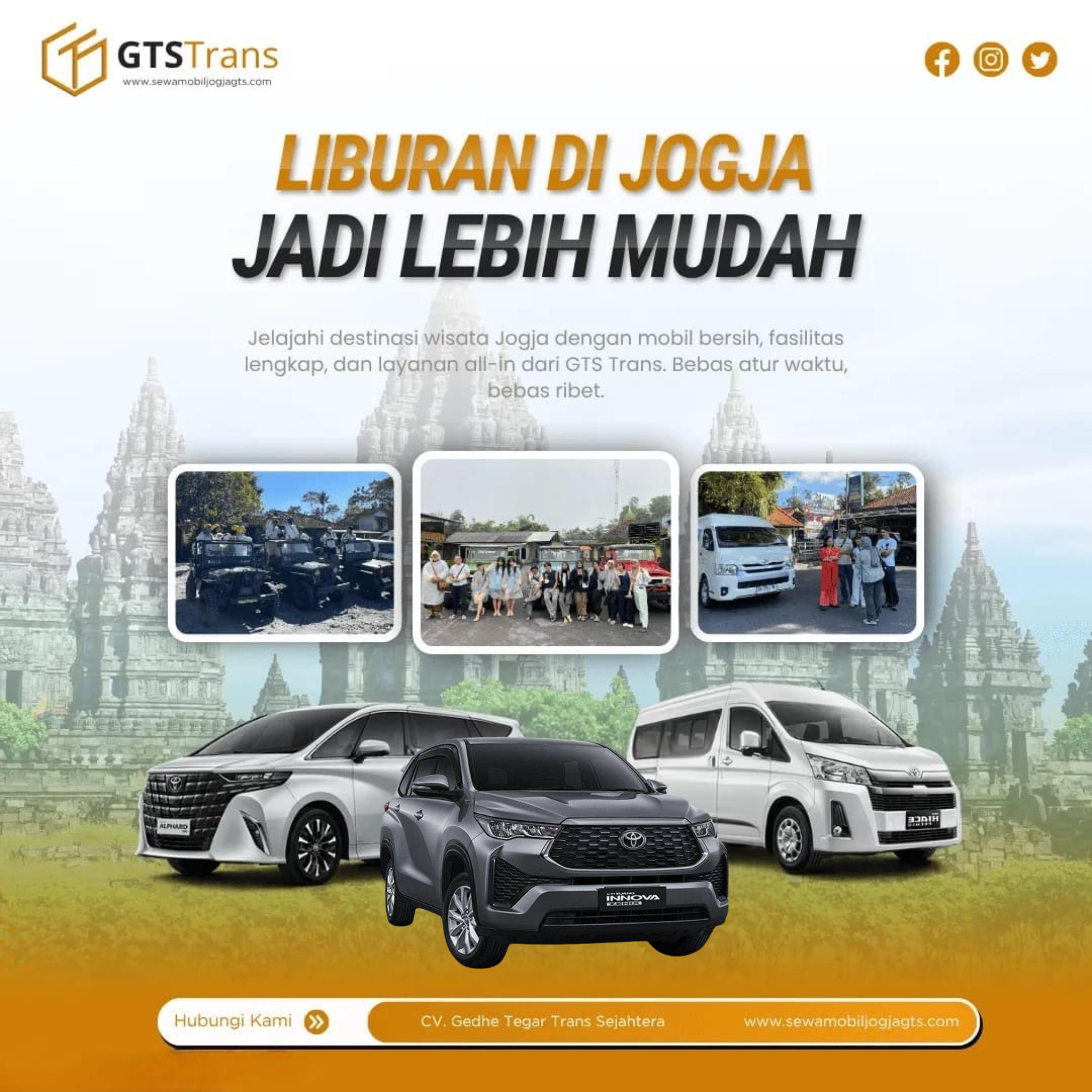 Sewa Mobil Jogja GTS Trans | Rental Mobil Terpercaya di Yogyakarta